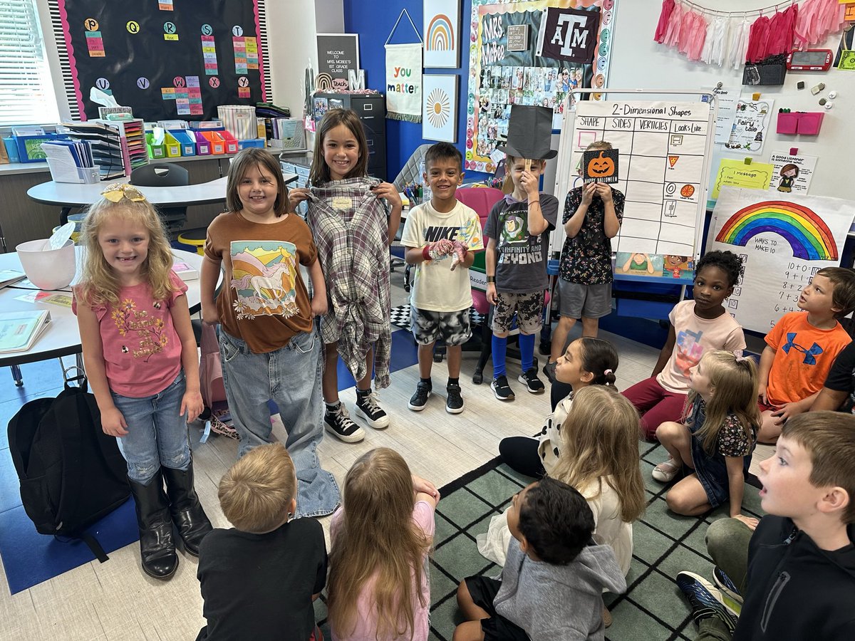 Students had so much fun getting to use props to retell the story, “The Little Old Lady Who Was Not Afraid of Anything.” <a href="/WISDLagway/">Lagway Elementary</a>