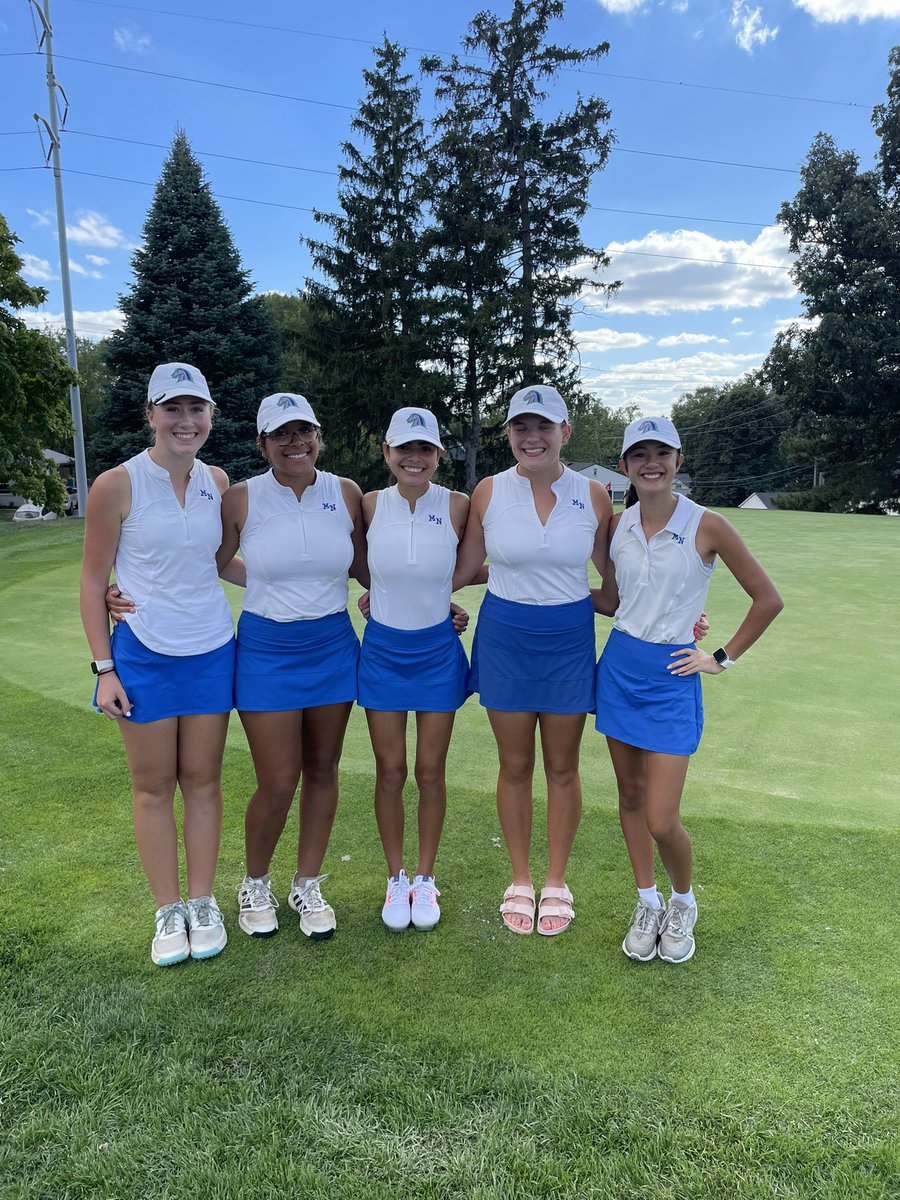 EricWelte's tweet photo. Season low 354 for our TEAM today!  5th place finish.  @CaliWisdom16 finished 10th and medaled for the 4th straight year!  On to district on Monday.  @MNHSActivities @MillardNorthHS https://t.co/BpmrgCqeHu