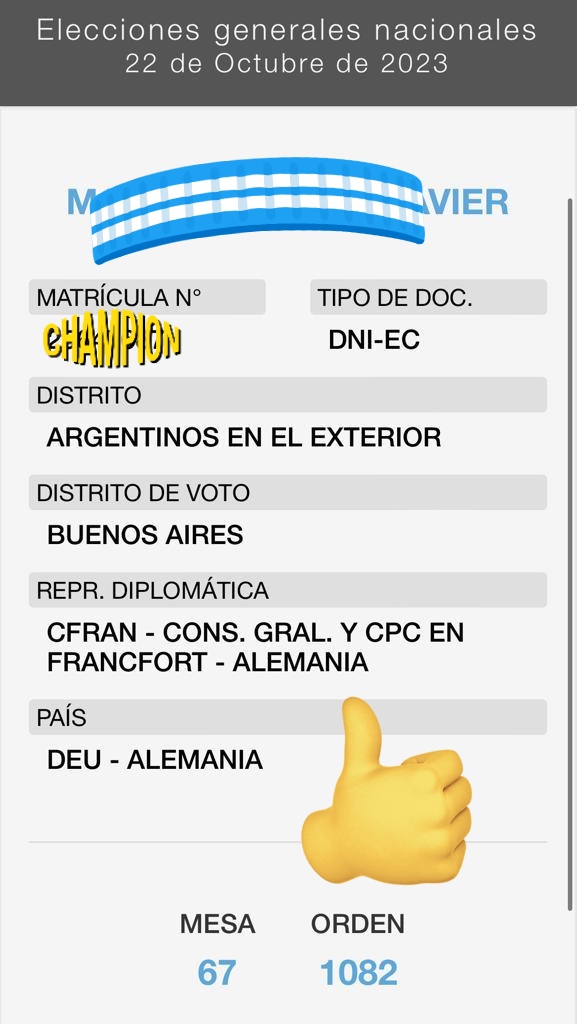 mamitamumu's tweet photo. @FerIglesias @PatoBullrich @JuntosmundoArg Mi #bbchef💛🦆💪🏾 https://t.co/ln0UYTNlSa