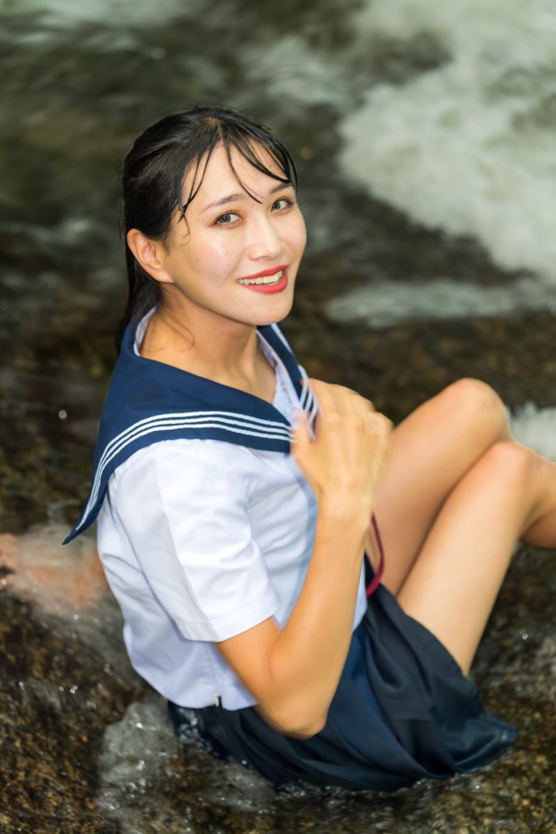 hirokun2662's tweet photo. モデル:海澄りんか さん
Twitter : @fresh_paseri
#豊田市
#王滝渓谷
#仁王川
#川撮
#ポニーテール
#セーラー服
#SONY
#α7RV
#FE70-200mmF2.8GM.OSS2
#被写体募集
#撮影依頼募集
#ポートレート撮影
#ポートレート好きな人と繋がりたい https://t.co/OOcwedrbYX