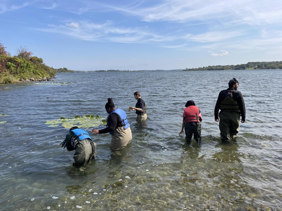 Although September is crazy busy, I feel lucky that I get to prioritize plants this week. Today was the general biology plant lab for E-Techs, which included wading out to grab some macrophytes, sipping on some goldenrod tea and exploring many varieties of terrestrial plants! 🌿