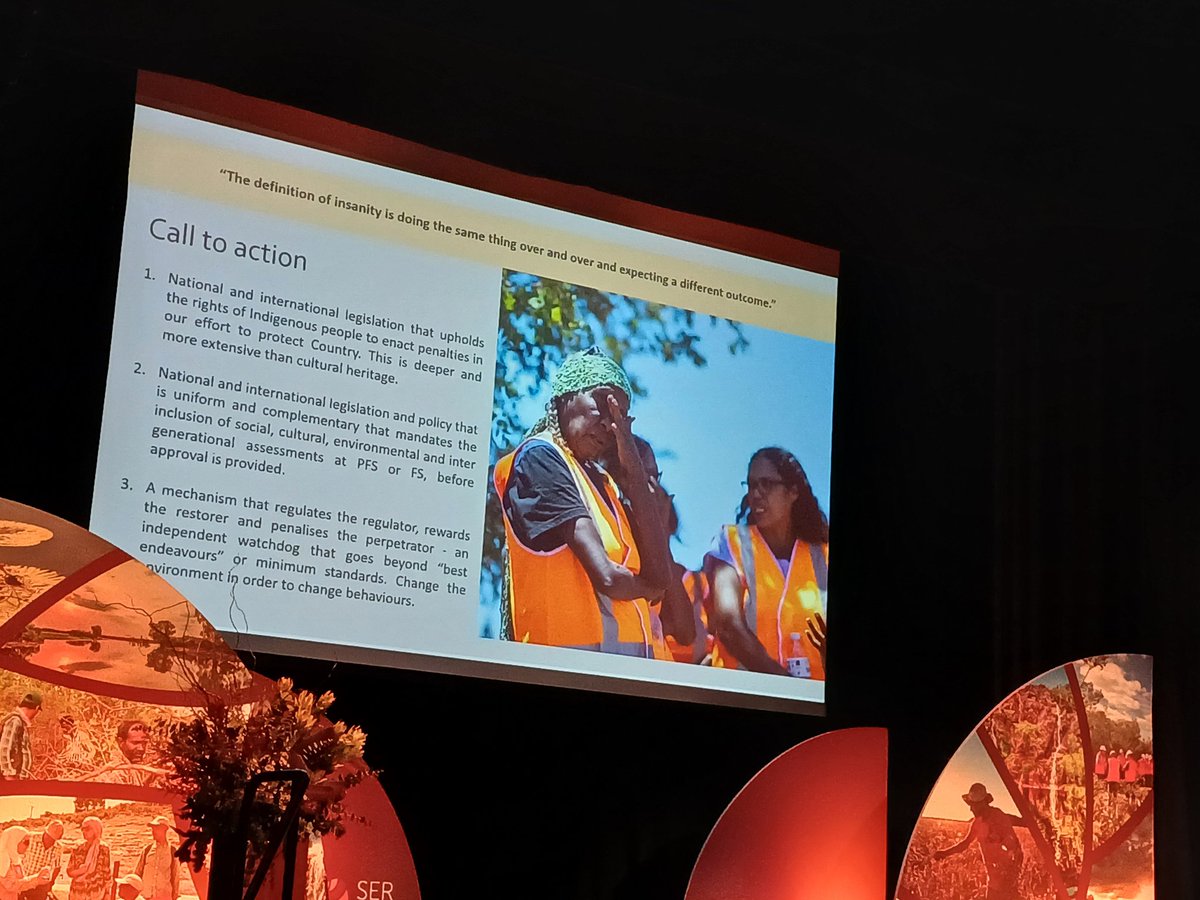 Nature and People as One: celebrating and restoring connection!!!
10th World Conference on Ecological Restoration, Darwin, Australia 27th - 30th September 2023.