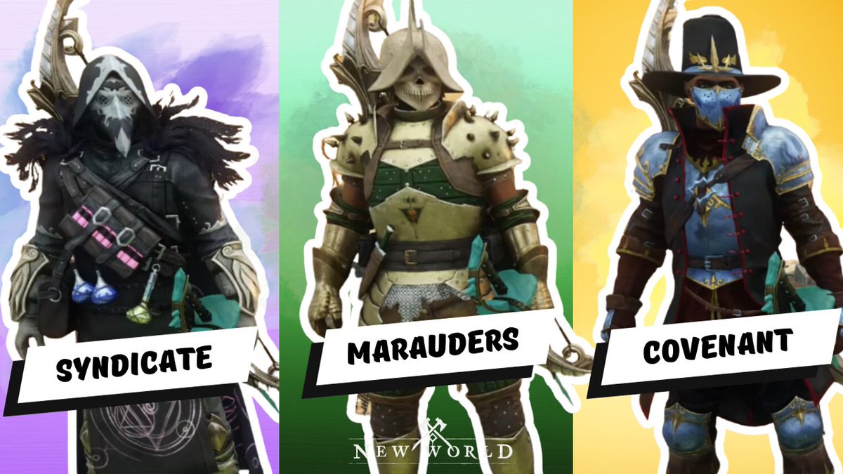 MADUEUCE's tweet photo. New World Faction Gear: Worth it in S3? https://t.co/lgNaKDdxpM #NewWorld #NewWorldMMO @playnewworld https://t.co/LSayLbcxLU
