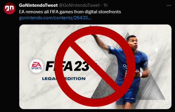 EA has quietly delisted its FIFA games from digital storefronts