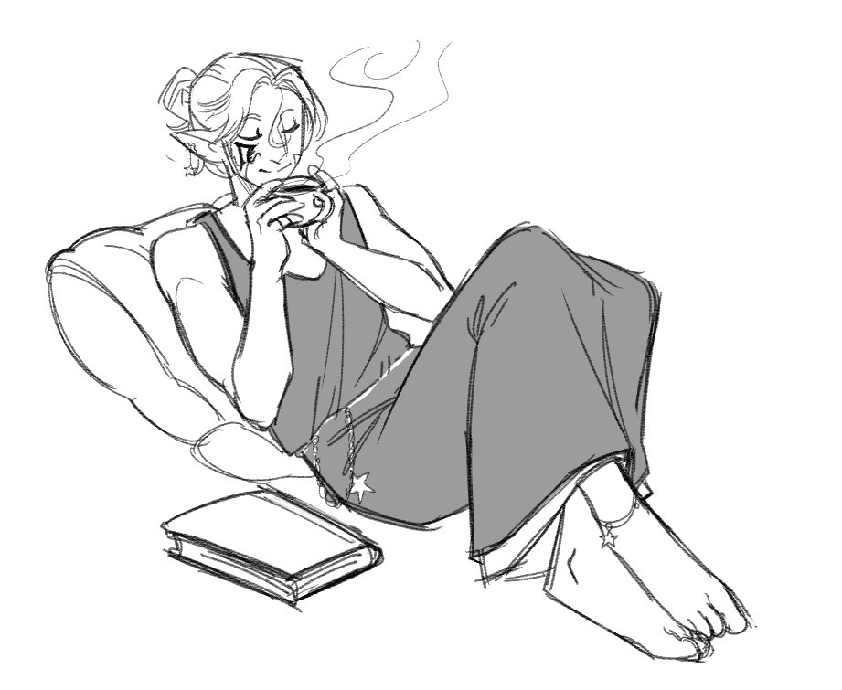 A chill day for Urianger :)