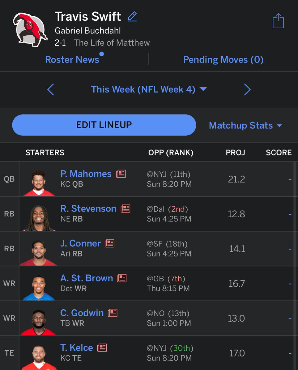 Real Taylor fans knew to reach for Travis in the first round