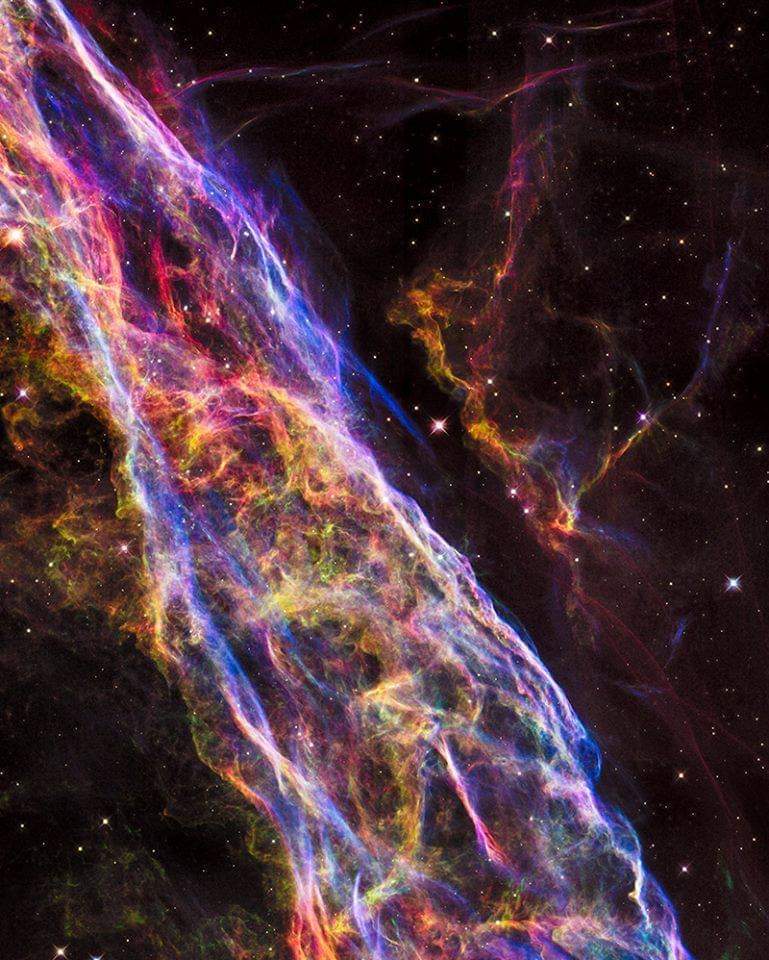 The Veil Nebula, 1500 light-years away from Earth!