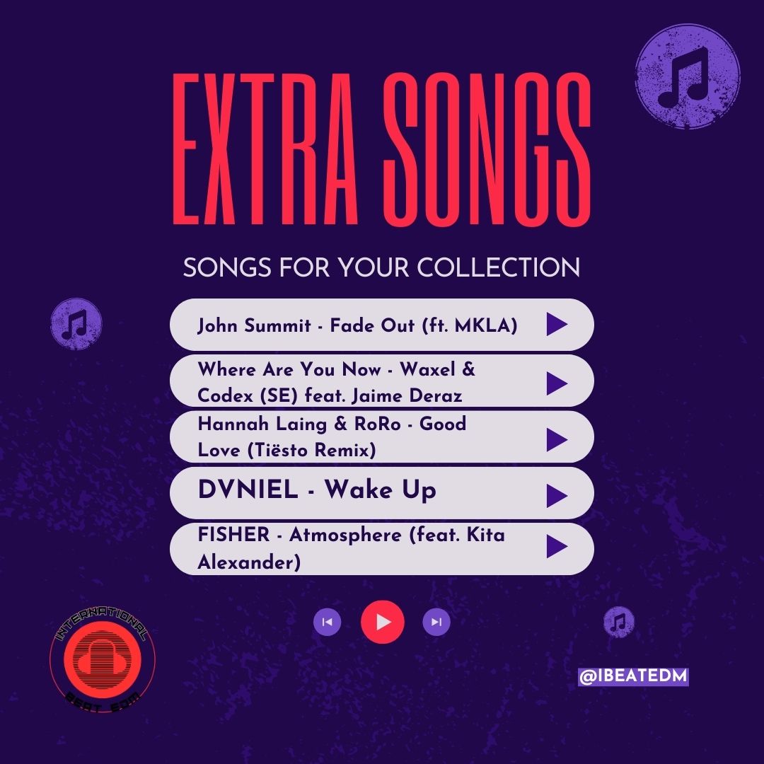 ibeatedm's tweet photo. #BonusTop50 - Semana 39 de 2023 // Week #39 - 2023 /// Favorite song? #NewMusic π#ElectronicMusic #DanceMusic #EDM #Dance /// Your donations & support is appreciated -> https://t.co/fi0am1o574 #ExtraSongs https://t.co/tesVcIxSa0