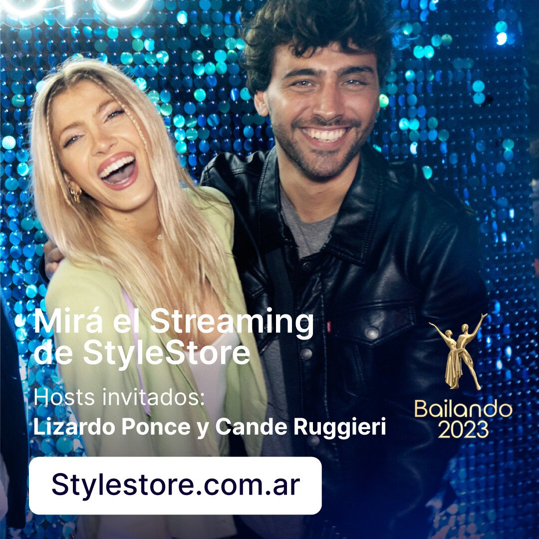 NOW! Conectate al Streaming del #Bailando2023 desde stylestore.com.ar