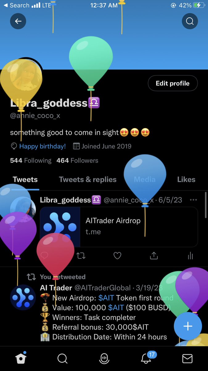 annie_coco_x's tweet photo. Thankful to God for another year❤️.
Say a word of prayer for me🎉 https://t.co/5Qk03FCdS3