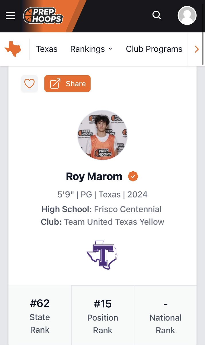 Thank you <a href="/PrepHoopsTX/">Prep Hoops Texas</a> for the ranking!