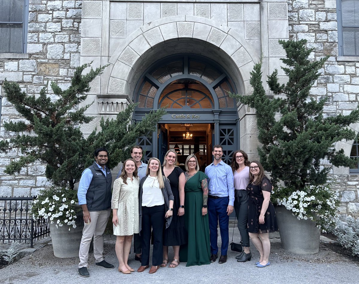 Anna Reagan (@annareaganmd) on Twitter photo GI Cancers in Kentucky Symposium this last weekend! Enjoyed giving case presentations on HAI with <a href="/HannahGMcD/">Hannah McDonald</a>. And swipe to see the crew on a distillery tour at Castle and Key. <a href="/DrMikeCavnar/">Michael Cavnar</a> GI Cancers in Kentucky Symposium this last weekend! Enjoyed giving case presentations on HAI with <a href="/HannahGMcD/">Hannah McDonald</a>. And swipe to see the crew on a distillery tour at Castle and Key. <a href="/DrMikeCavnar/">Michael Cavnar</a>