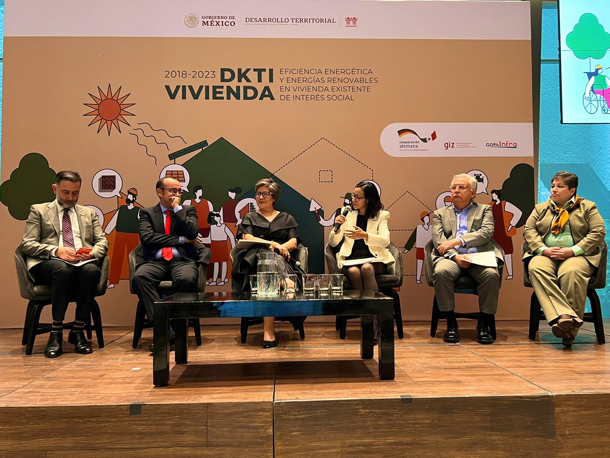 Conavi_mx's tweet photo. Participamos en Foro DKTI Vivienda, como parte del cierre de la nuestra cooperación tras cinco años de exitoso trabajo entre el @GobiernoMX @SEDATU_mx @Infonavit y @GIZMexico https://t.co/RsepxTGxMU
