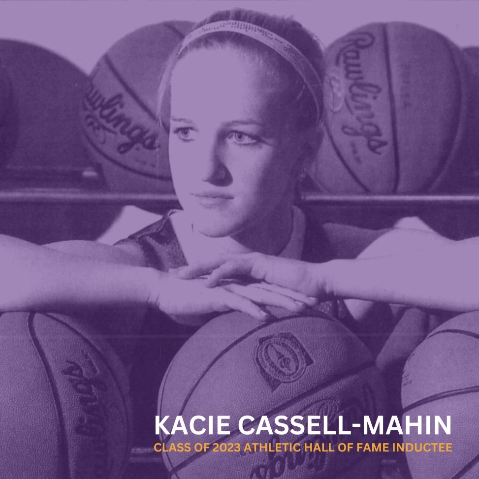 Congratulations to Lady Aviator legend Kacie Cassell-Mahin (Class of 2010) for her induction into the Class of 2023 Athletic Hall of Fame this past weekend! 🫡