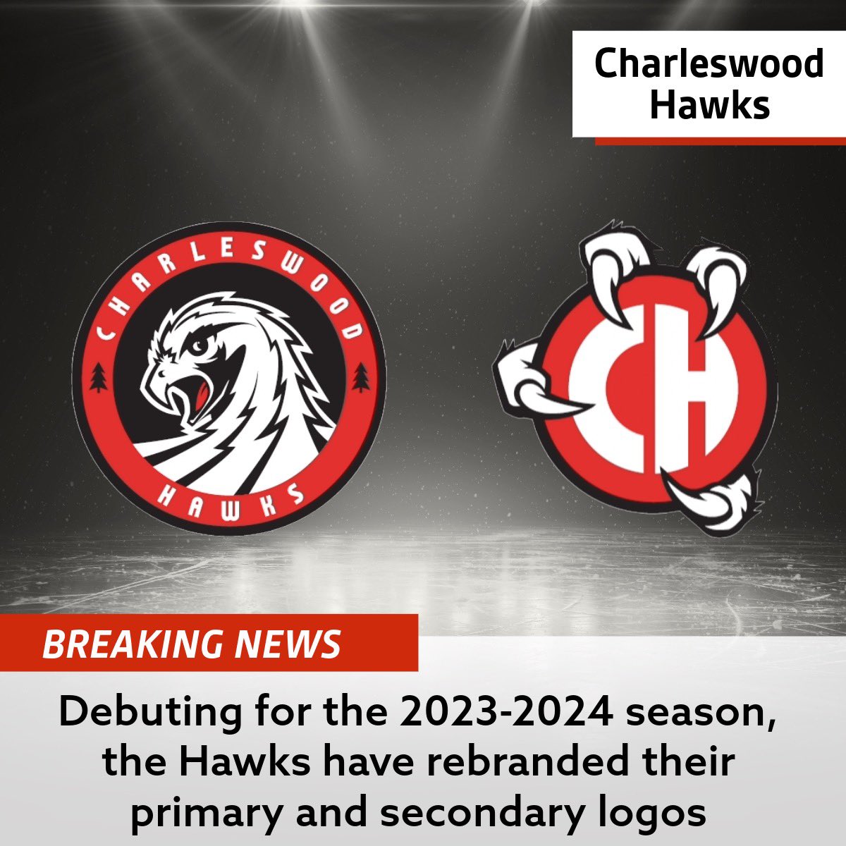 We’ve been keeping this under wraps for awhile now, but we just couldn’t wait anymore to share this news with you! #gohawks #mmjhlhawks #mmjhl #forwayne #fordarryl #thecoy #charleswoodhawks