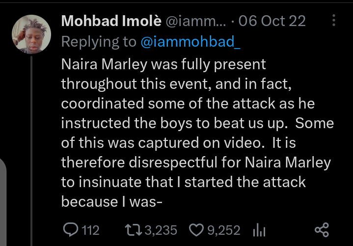 Yellowmanshotit's tweet photo. Aswear u most of Naigriaaanz r vry fuls n sttupid paaa.D tin rili dey hurt me https://t.co/SKgZjNgtYF MOHBAD hz actuali bn posting dese on his Twitter abt  hx lyf n none of these so called nkwasia celebs nva stud n fought 4 him whn he wz alive. Bt nw u al r fakin lov $Ripmohbad https://t.co/TQy0MY9rgp