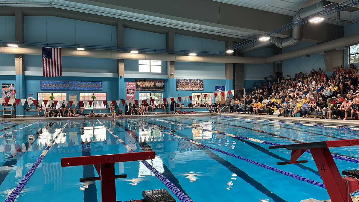Here at the DLCC to cover some girls swimming and diving. Detroit Lakes welcomes Perham for some Highway 10 action!