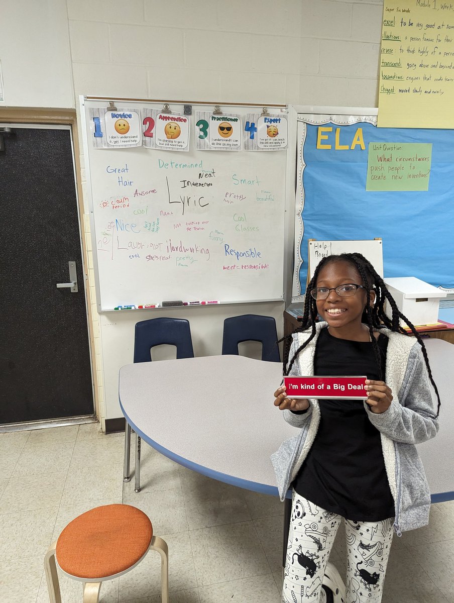 joelholtry's tweet image. We celebrated Lyric last week and today we told her what makes her great!
#kindofabigdeal
#marsstars 
@kellyaoconnell
@MarsEstatesBCPS