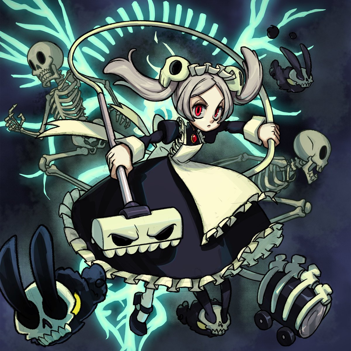 Skullgirls's tweet photo. Marie is now available in Skullgirls Mobile! 

It's taken over ten years, but the Skullgirl herself is finally playable! 

And don't worry 2nd Encore players, we'll have news about the playable Alpha soon! ❤

#Skullgirls #SkullgirlsMarie https://t.co/dgOeG9fPgG