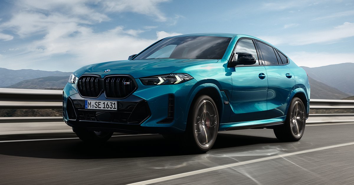 BMWMex's tweet photo. La mezcla de deportividad y aventura se puede resumir en cinco caracteres: BMW X6. 😎🔥
#TheX6 https://t.co/O6MiDNcVA9