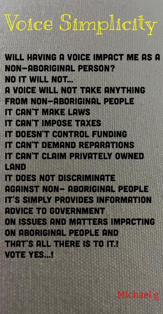 It’s simple really: