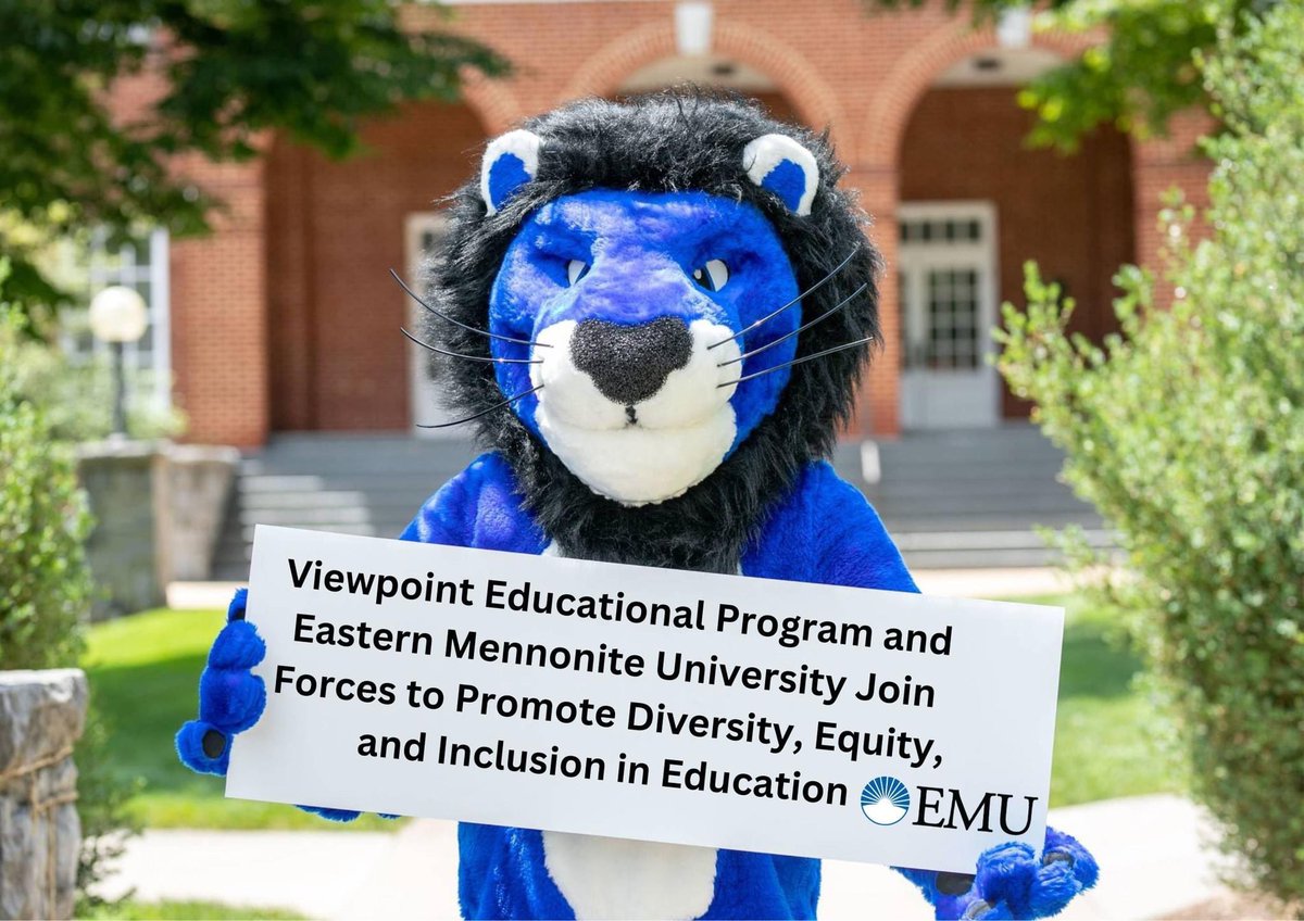 This just happened with #DEI at Eastern Mennonite University. Share it and stay tune for more information! prweb.com/releases/viewp…