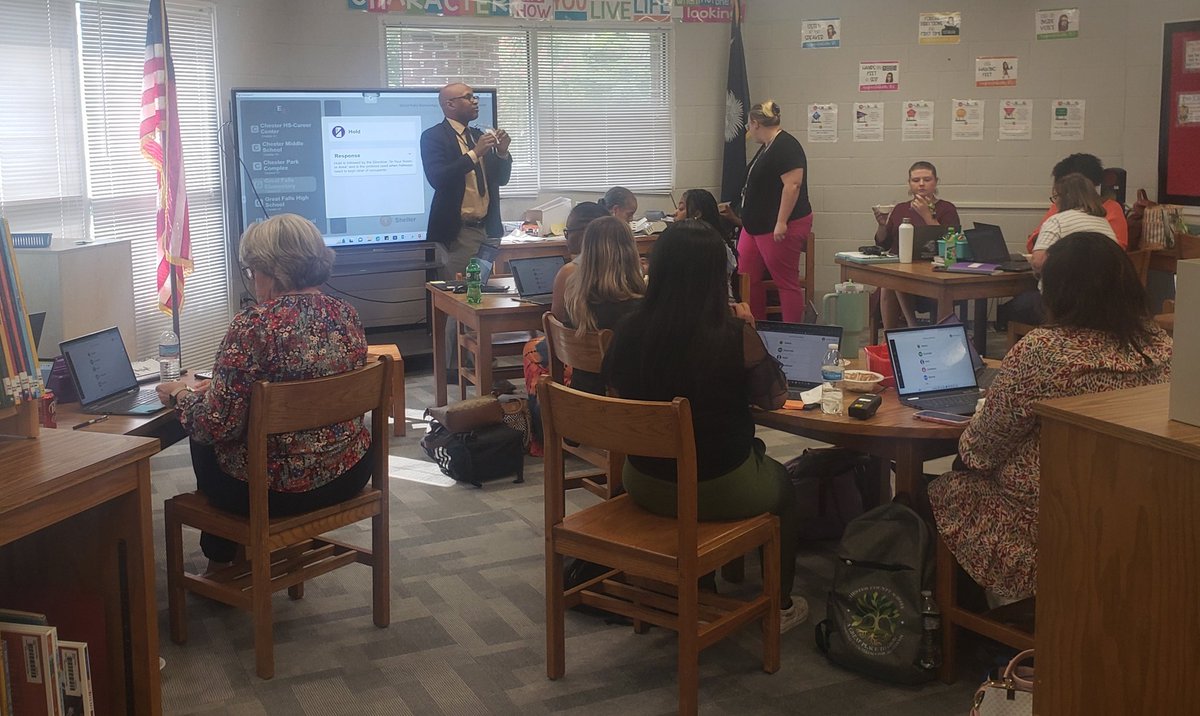 Hez Massey (@hezmassey3) on Twitter photo Dr. Carter training our outstanding educators at Great Falls Elementary on our new Emergent 3 safety application! #ChesterCountyStrong <a href="/Chester_Schools/">Chester Co. Schools</a> Dr. Carter training our outstanding educators at Great Falls Elementary on our new Emergent 3 safety application! #ChesterCountyStrong <a href="/Chester_Schools/">Chester Co. Schools</a>