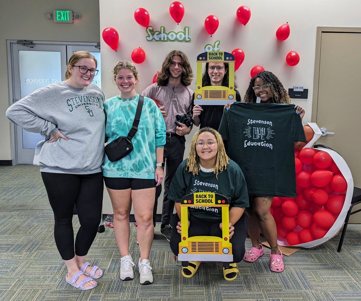 Stevenson University School of Education tweet media