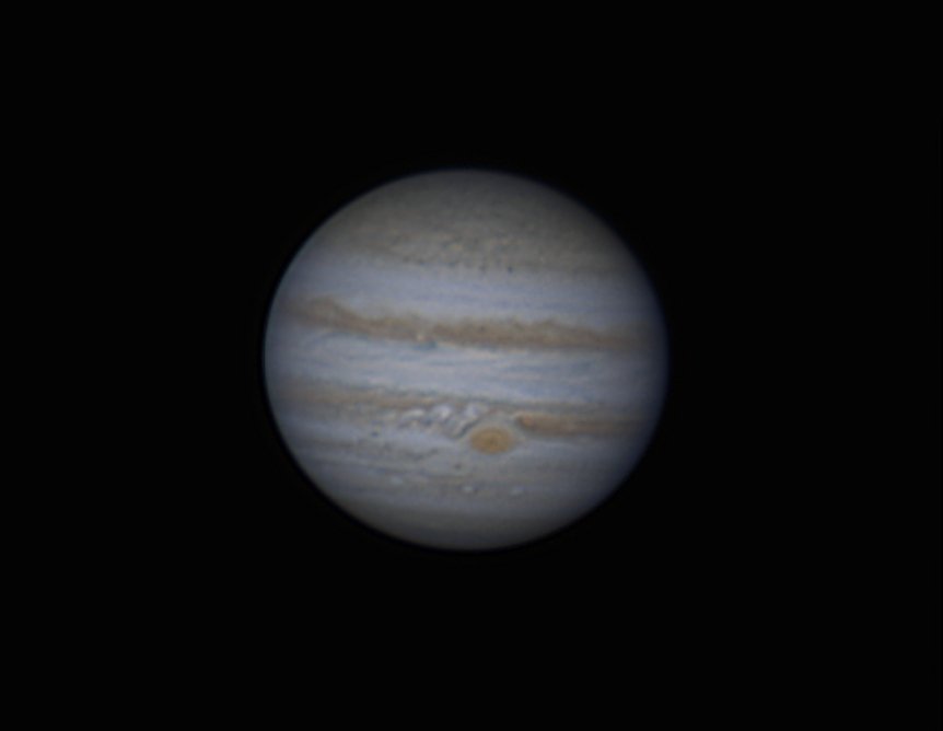 Jupiter with GRS visible A huge increase in quality after properly collimating, enjoy!