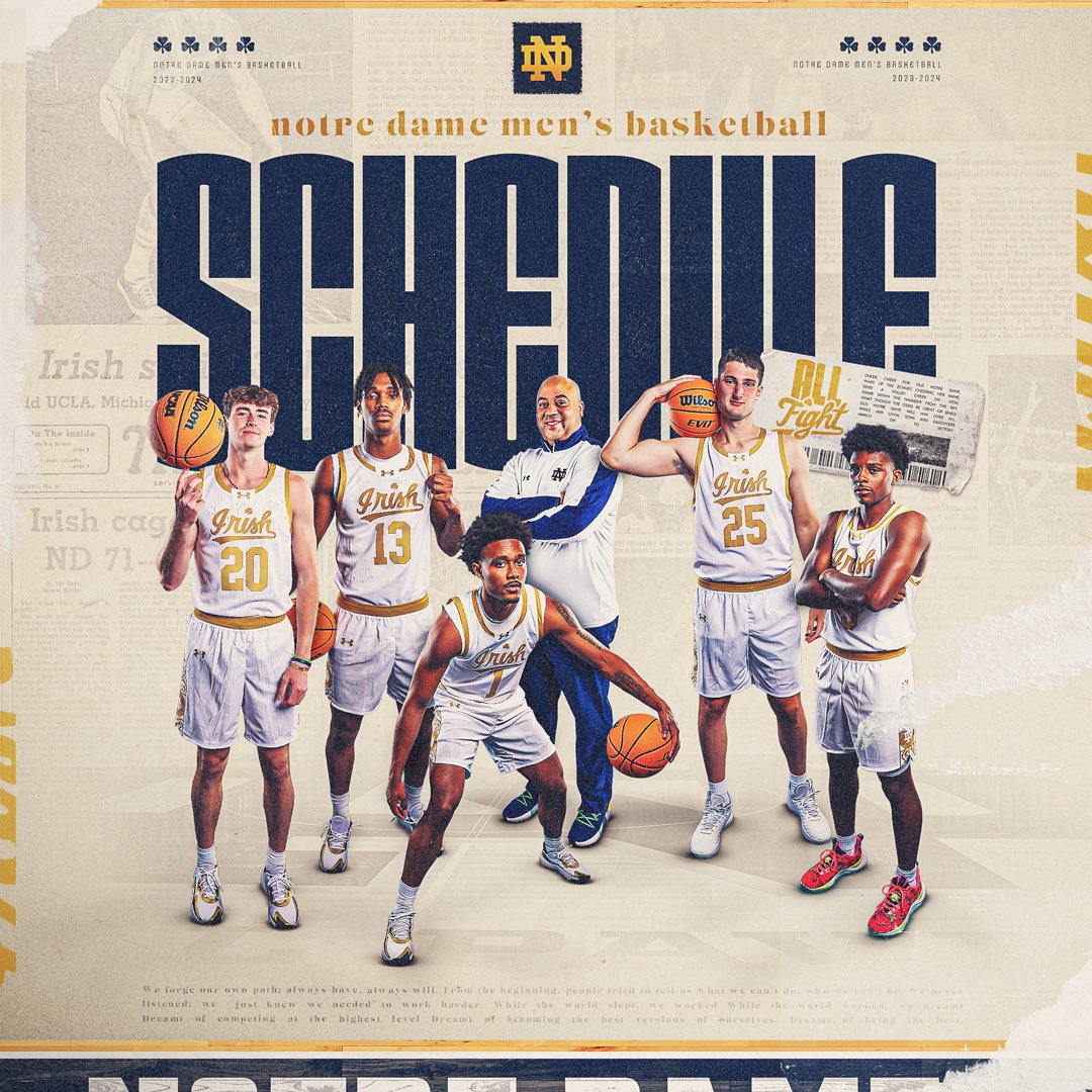 Notre Dame Basketball Schedule 2024 Glad Philis