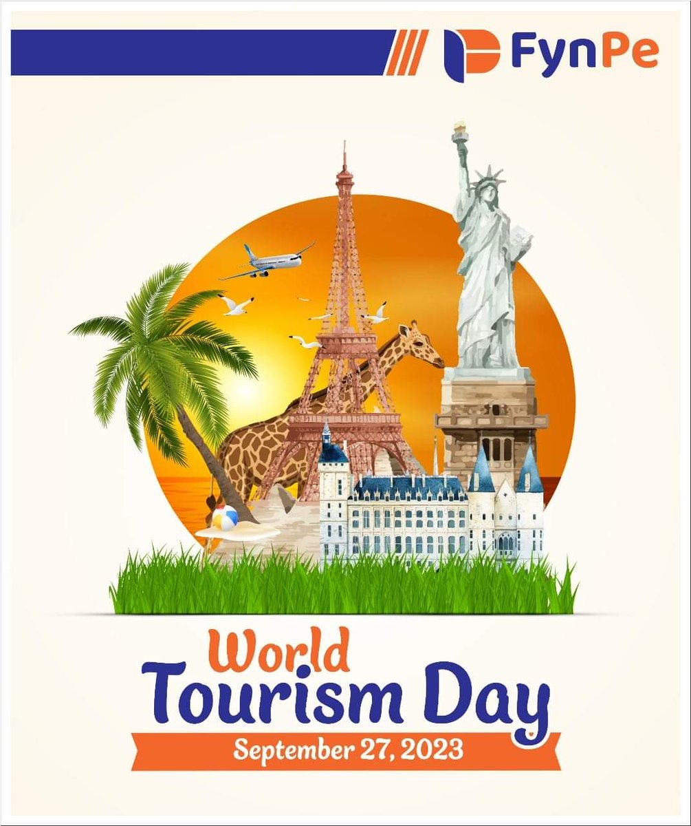 Happy world tourism day #WorldTourismDay #TravelTogether #ExploreTheWorld #TourismForAll #SustainableTravel #Wanderlust #GlobalAdventures #TravelInspiration #DiscoverThePlanet #TourismDay2023 #TravelSmart #CulturalExploration