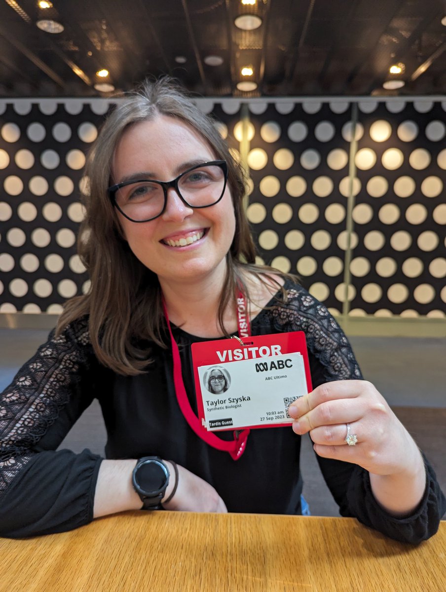 taylorszyszka's tweet image. Catch me on the ABC Adelaide Morning Radio Show talking about SynBio, protein engineering, and SciComm! 10:30am AEST 😊🦠 @ARC_CoESB @ScienceAU #SuperstarsofSTEM
