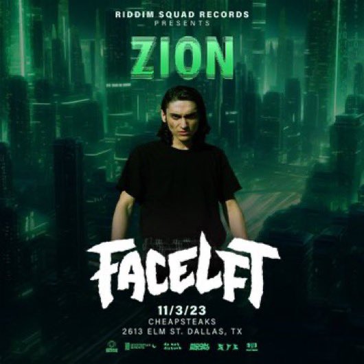 Sub.Conscious (@903ravesquad) on Twitter photo Enter the void and follow the 🐇
.
<a href="/cromatikdubz/">CROMATIK</a> and <a href="/FACELFT/">FACELFT</a> are going to tear up <a href="/we_are_ZION/">ℤ 𝕀 𝕆 ℕ</a> 11/3 at CheapSteaks in Deep Ellum 🐇
.
@riddim_records <a href="/DystopianEvents/">Dystopian Events</a> <a href="/donotdisturbtx/">☠️</a> <a href="/SOUNDSFROMBEL0W/">SOUNDS FROM BELOW</a> Enter the void and follow the 🐇
.
<a href="/cromatikdubz/">CROMATIK</a> and <a href="/FACELFT/">FACELFT</a> are going to tear up <a href="/we_are_ZION/">ℤ 𝕀 𝕆 ℕ</a> 11/3 at CheapSteaks in Deep Ellum 🐇
.
@riddim_records <a href="/DystopianEvents/">Dystopian Events</a> <a href="/donotdisturbtx/">☠️</a> <a href="/SOUNDSFROMBEL0W/">SOUNDS FROM BELOW</a>