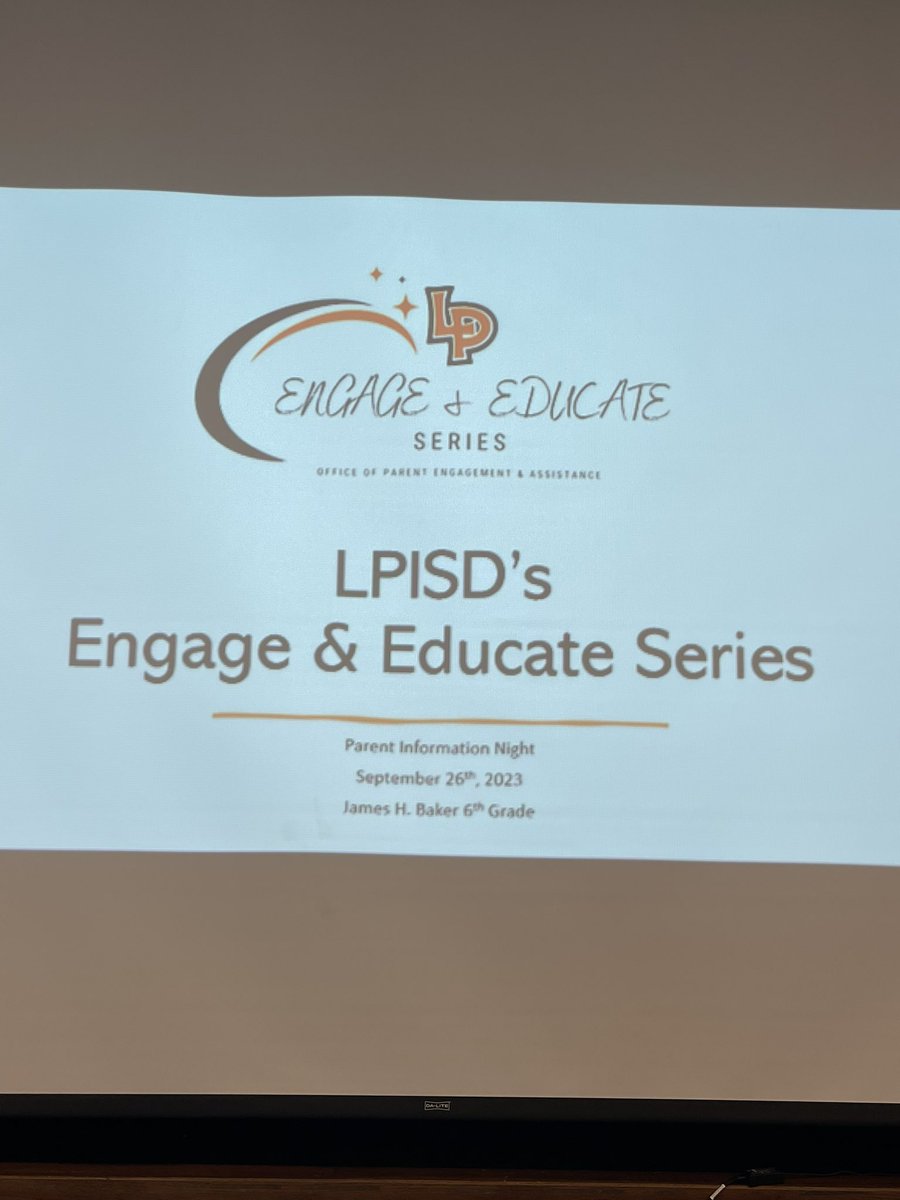 bromley_dustin's tweet image. Great turnout and team effort tonight for our first “Engage &amp;amp; Educate Series” parent night of 23-24. #LPStrong  #LPLegacy @LaPorte_SEL @MarissaLpz247 @LPfamilyengage