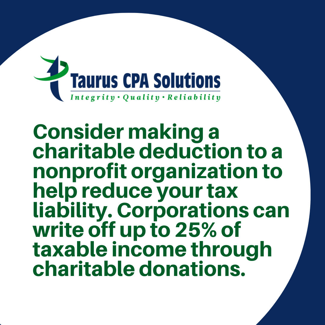 Giving back never felt so good! Charitable deductions not only benefit your community but also your small business' bottom line.

#GivingBack #CommunityFirst #SmallBizImpact #ProfitWithPurpose #MakeADifference #SupportLocal #CharitableDeductions #WinWinSituation #BusinessForGood