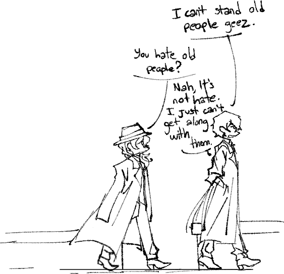 bnonetta's tweet photo. had a breakdown and drew this (happened again)
1-
#BSD #skk #chuuya #dazai https://t.co/dINUd3dPra