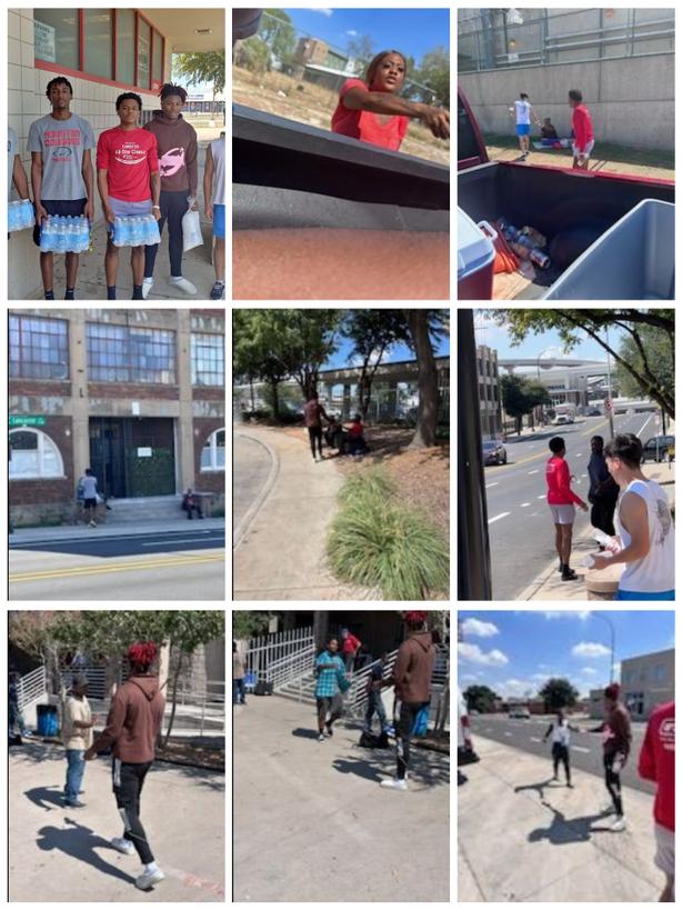 Very proud of our guys willingness to be servants!
#Biggerthanhoops