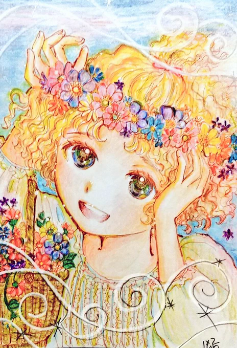     素敵なイラストを描くぼまさんよりバトンいただきましたアナログイラストでいろんなオリジナルキャラ描いてます10/6～8原宿デザインフェスタでプチ個展します来てくれると感激しますよろしくお願いします今回はバトンアンカーとさせていただきますありがとうございました 