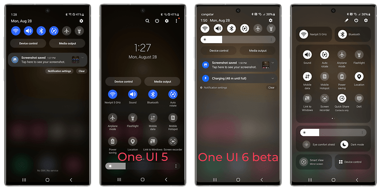 theonecid's tweet photo. One UI 6 | Current state

Samsung still 𝗻𝗲𝗲𝗱𝘀 to do the following to improve One UI 6 in its current form and I won't be gentle about it:

1) 𝗔𝗡𝗜𝗠𝗔𝗧𝗜𝗢𝗡𝗦: FIX. The. Damn. Animations already. Make them GOOD non-linear ones. Copy Apple's or OriginOS smooth ones if you have to but ffs do something so we can finally easily notice an improvement over 5.1

2) 𝗖𝗔𝗠𝗘𝗥𝗔 📸 : Fix the laggy mess that surrounds using the Camera app. This includes being able to use Motion photos, and fixing the lens switching glitches during Zoom in and out

3) 𝗤𝗨𝗜𝗖𝗞 𝗦𝗘𝗧𝗧𝗜𝗡𝗚𝗦 𝗣𝗔𝗡𝗘𝗟: Take the Feedback and concepts that the community has provided and reintegrate and improve the lost reachability from One UI 5.1 to 6 and perhaps rethink elements' position in the panel. I'm talking about the fully expanded panel especially.

4) 𝗕𝗔𝗧𝗧𝗘𝗥𝗬 𝗚𝗥𝗔𝗣𝗛 🔋: Bring back all the info that you removed from 5.1 such as the Screen OFF time and perhaps even the estimated remaining time and present it in an easy to understand way. 5.1's look is straightforward.

5) 𝗕𝗔𝗧𝗧𝗘𝗥𝗬 𝗟𝗜𝗙𝗘 🔋: Please make sure battery life and phone optimizations are at least as good as One UI 5.1 September update.

6) 𝗜𝗡𝗧𝗘𝗚𝗥𝗔𝗧𝗜𝗢𝗡: Integrate your apps into the OS, I'm thinking specifically Camera Assistant and improve Expert RAW integration. A lot of people, including tech YouTubers don't even know that these apps exist. Integrate them as part of the stock settings. 

7) 𝗜𝗖𝗢𝗡𝗦: Those icons are outdated, we need a fresh update. This is late in the game but probably for 6.1 or 7.

8) 𝗔𝗢𝗗 📱: Add smart widgets or rather smart status updates from Uber and such apps into the AOD/Lockscreen. Provide new AOD clocks.

9) 𝗖𝗛𝗔𝗥𝗚𝗜𝗡𝗚 𝗔𝗡𝗗 𝗨𝗡𝗟𝗢𝗖𝗞𝗜𝗡𝗚 ⚡: Provide a new improved charging and fingerprint unlock animations. 

⚠️ The list is not exhaustive but improving the above will definitely greatly increase user experience. One UI 6 Beta isn't bad, but it's not great, especially the listed items over 5.1.