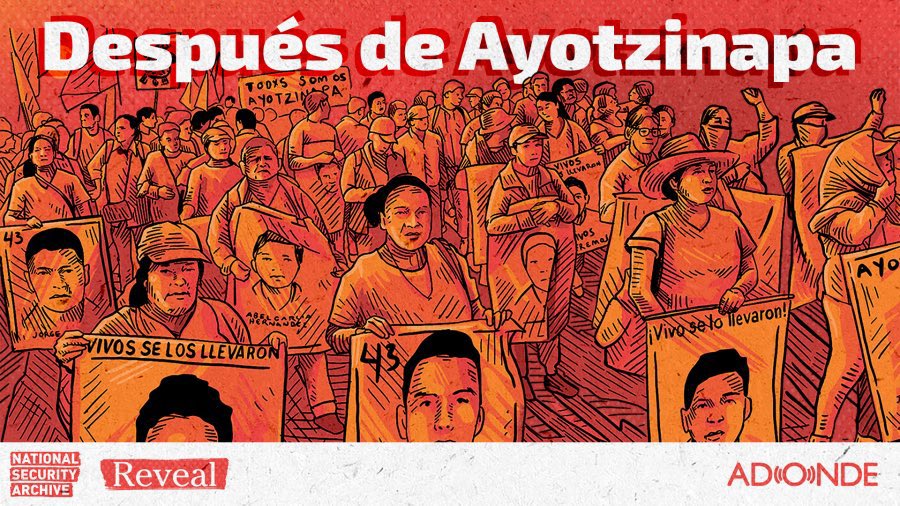 El 26 de septiembre de 2014, 43 estudiantes desaparecieron en Guerrero, México. 👉🏼 A 9 años de un caso sin resolverse, el podcast 'Después de Ayotzinapa' cuenta con testimonios de la historia, narrados en primera persona. 🎧: adondemedia.com/despuesdeayotz…