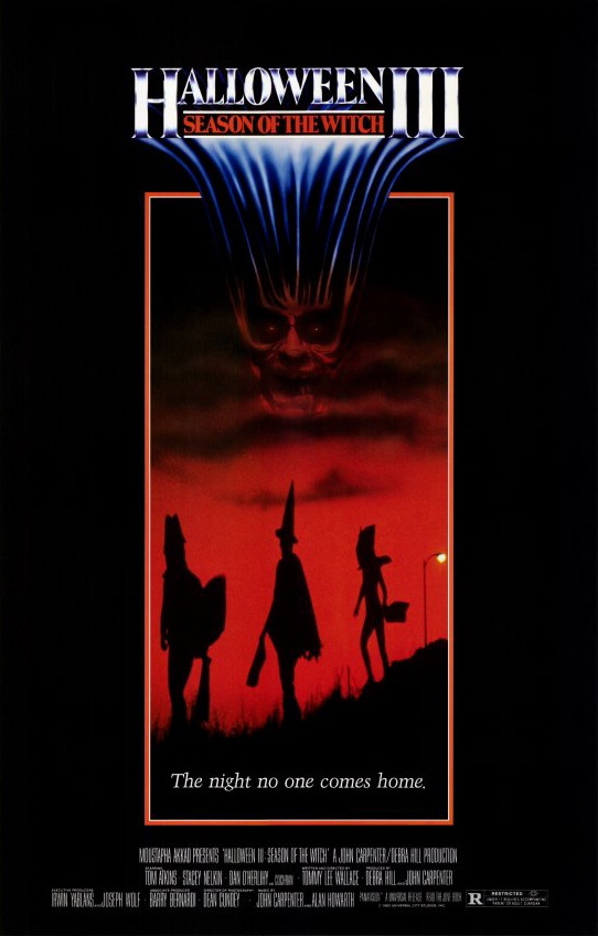 Name a good thing and a bad thing about HALLOWEEN III: SEASON OF THE WITCH (1982)