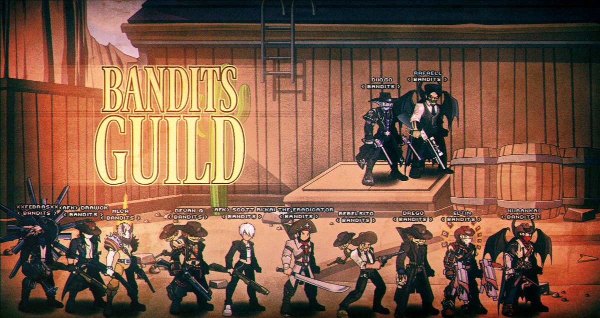 KAI_AQWORLDS's tweet photo. SOMOS BANDITS!? @BanditsGuild 
@Dregozin @devanaqw @DrawckAE https://t.co/8M3ojucULv