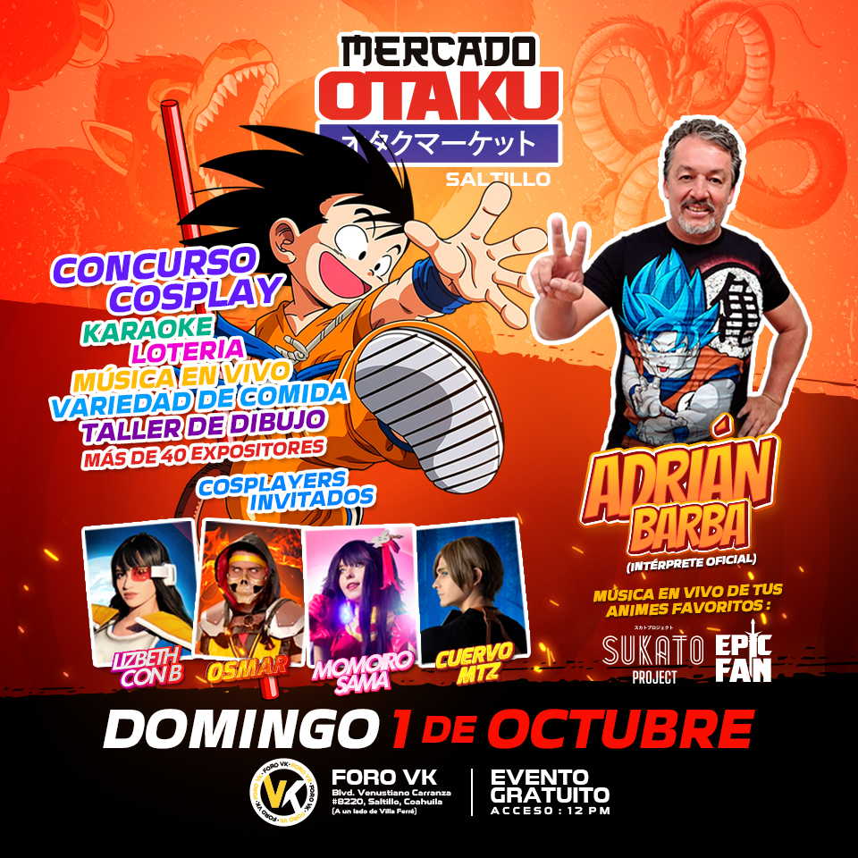 mercadootakumx's tweet photo. #Saltillo ¡Nos vemos este Domingo 1 de Octubre en Foro VK! Entrada gratuita. Te esperamos de 12pm a 8pm. Evento 100% Familiar. https://t.co/gwU5pmTcTL