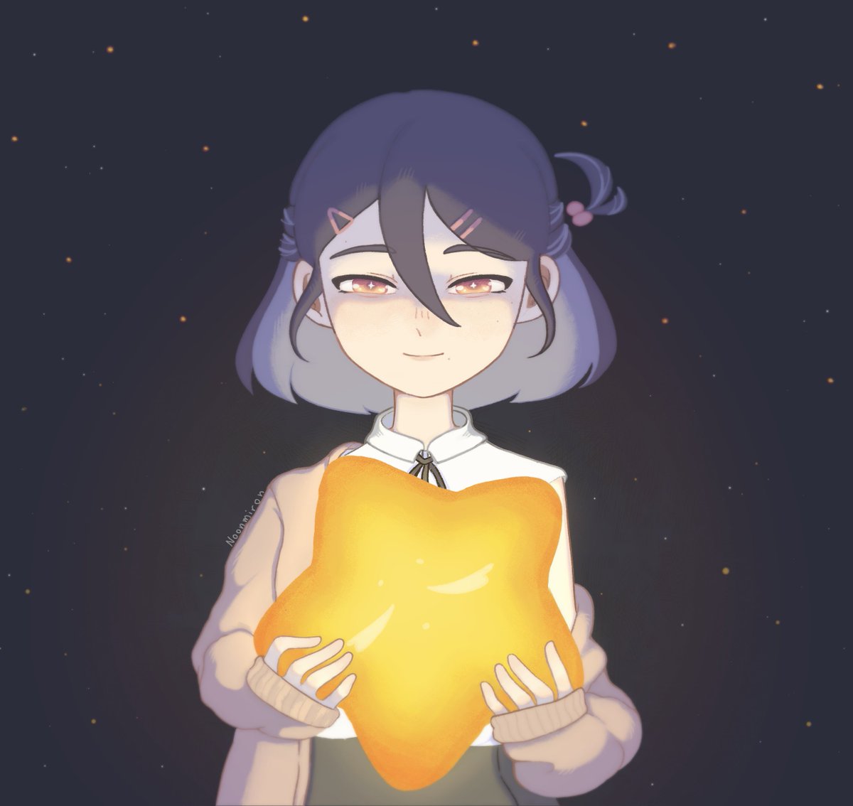 Noonmiron's tweet image. sleepy gift 💫💤 #oc #ocart