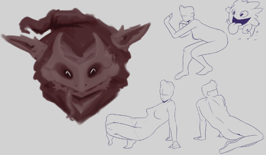 Mi personalidad ahora se basa es dibujar pendejadas mientras estudio, que no tienen nada que ver con la practica