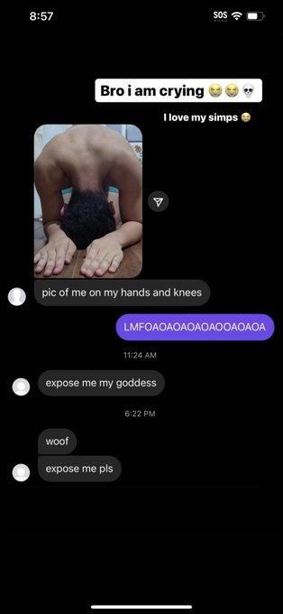 LMFAOOOO you can&rsquo;t be this down bad https://t.co/VNR8SmMedS