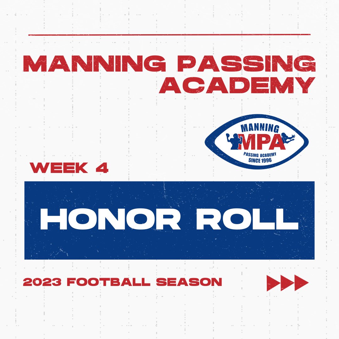 Manning Passing Academy tweet media