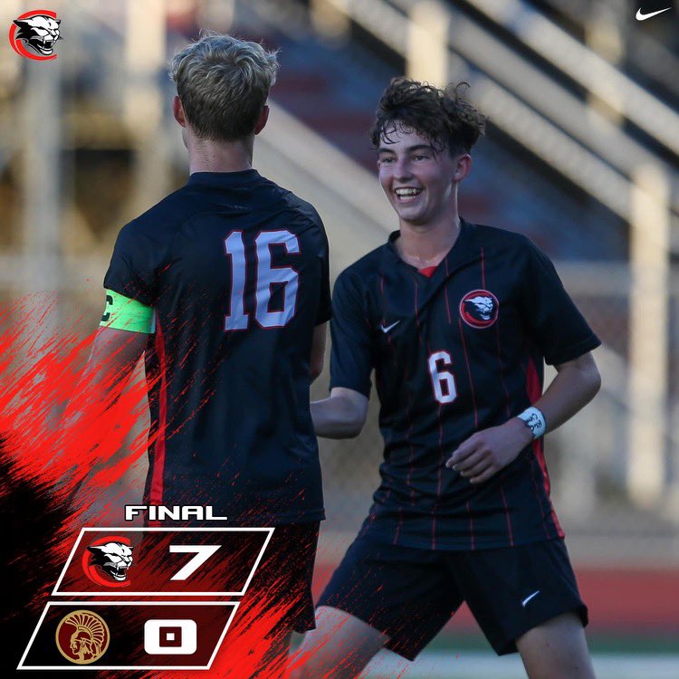 The boys knock the rust off tonight and head back home with a 7-0 over Cal. 💚

Goals
@ArloMac17 ⚽️⚽️⚽️
<a href="/klingerdylan2/">Dylan Klinger</a> ⚽️
<a href="/Jake8Chambers/">Jacob Chambers</a> ⚽️
<a href="/landon_barcus/">Landon Barcus</a> ⚽️
<a href="/BryceLarge16/">Bryce Large</a> ⚽️

🧱 Back line and Clean sheet by <a href="/nathan_mazon/">Nathan Mazon</a> 

<a href="/MVI_sports/">MVI Sports</a> 
<a href="/pghsoccernow/">Pittsburgh Soccer Now</a> 
<a href="/AthleticsCasd/">CASD Athletics</a>