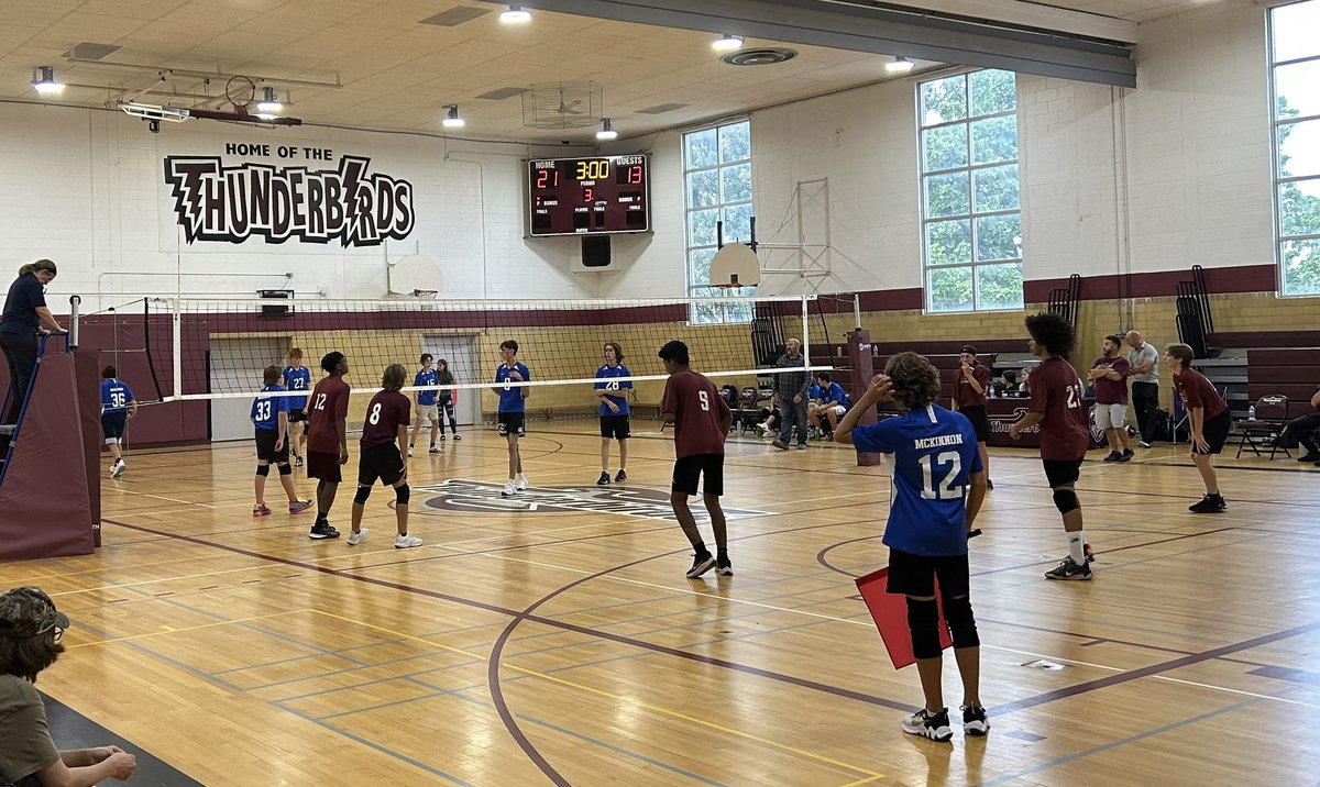 Great to see so many fans in the stands cheering on our Thunderbirds! <a href="/GEDSB/">Grand Erie District School Board</a>