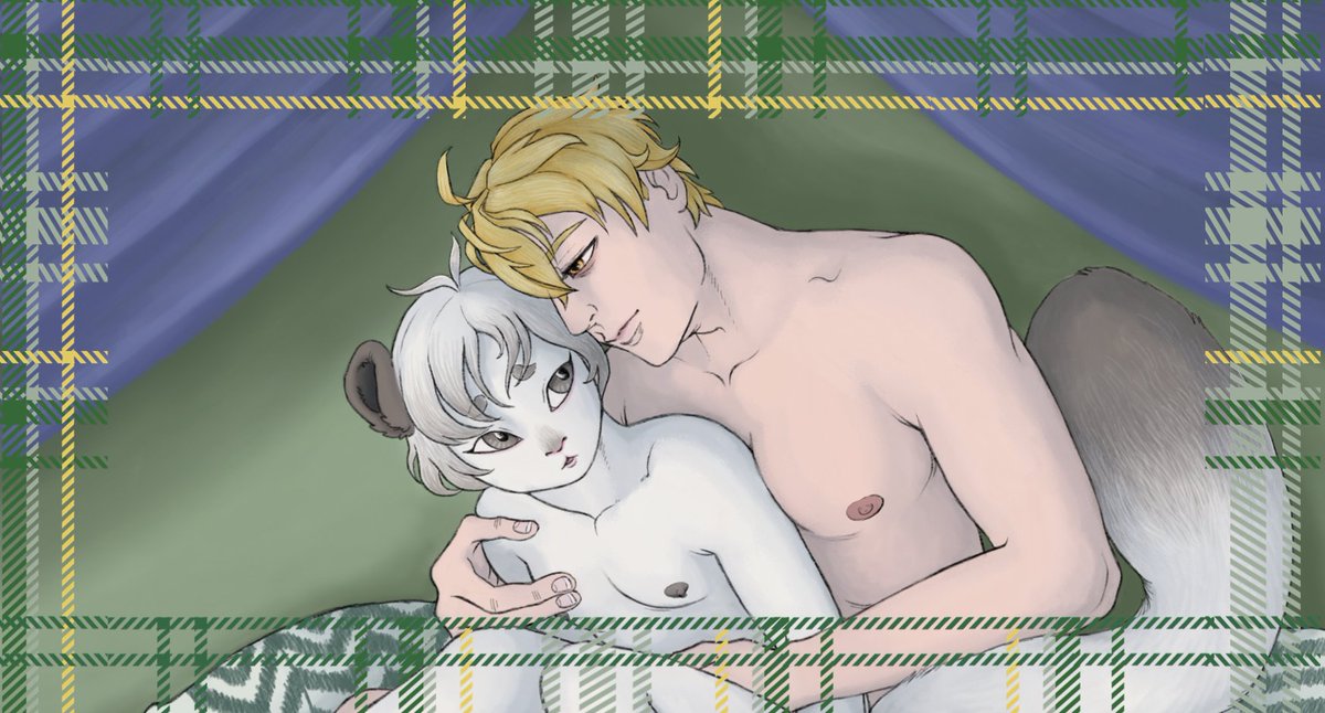 slowbro's tweet photo. have you looked at the FREE quincy bday zine yet?! it's full of amazing art and fic! @QuincyZine 🔗 below!!! this is a prev of what i drew for it... some quincy/topper ehehehe 🔞 https://t.co/52dAyj2APM
